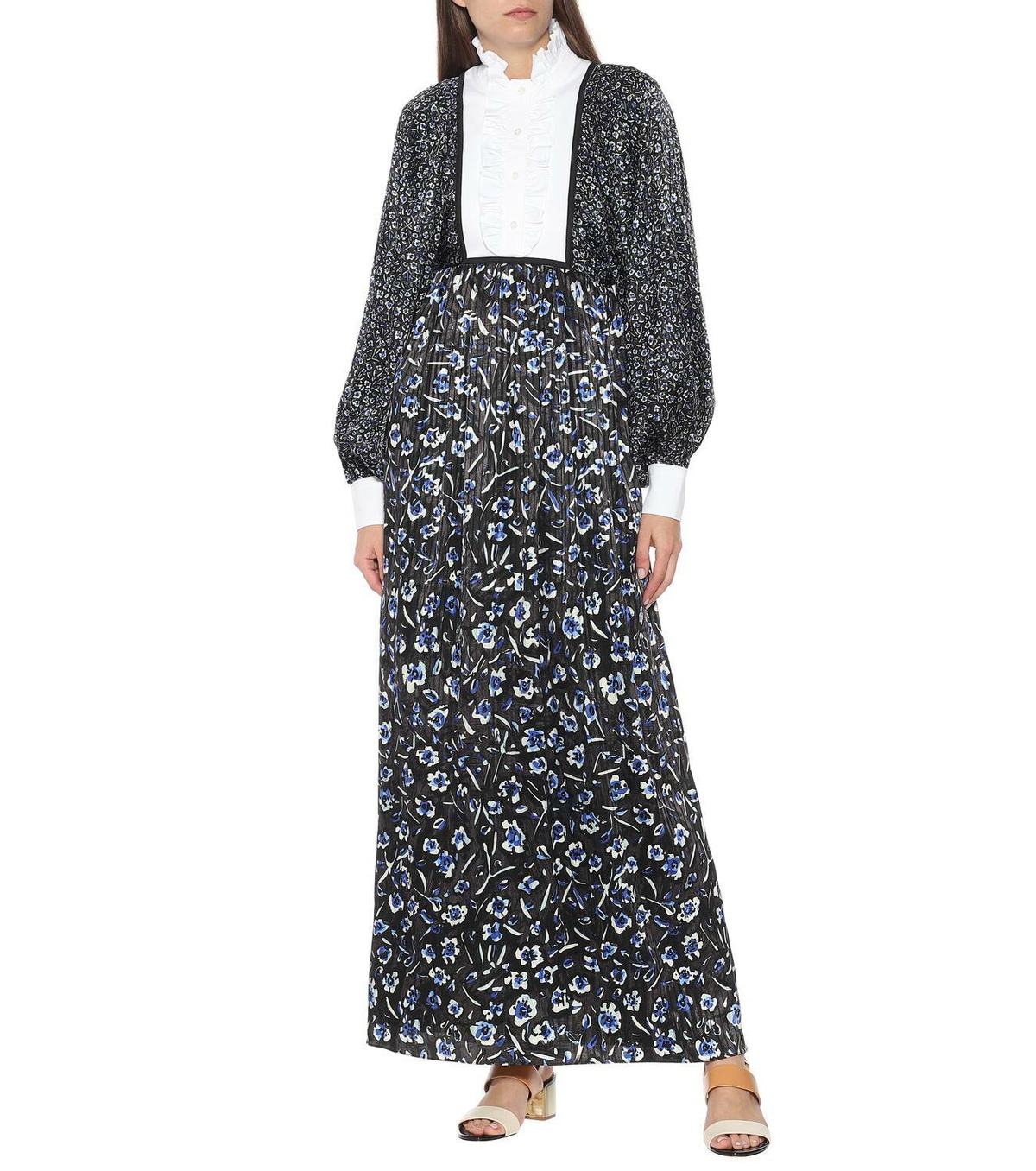Tory Burch Floral Stretch silk Maxi Dress Tory Burch