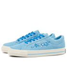 Converse x AWAKE One Star Sneakers in Blue/White/Egret