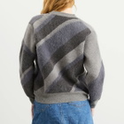 TOGA ARCHIVES Women's TOGA Regimental Knit Cardigan in Grey