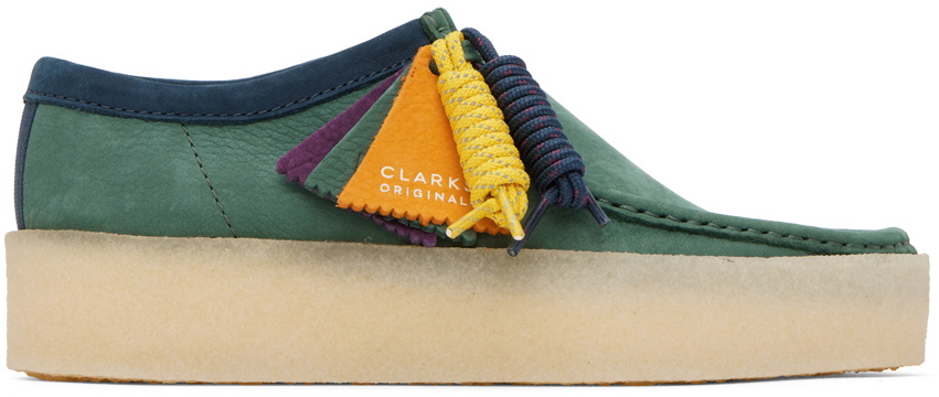 Clarks Originals Green Wallabee Cup Oxfords