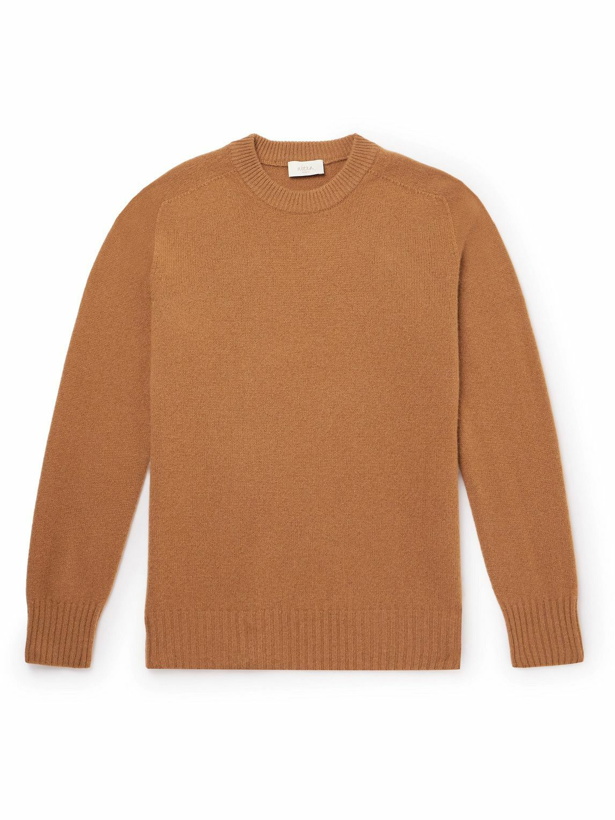 Photo: Altea - Wool and Cashmere-Blend Sweater - Brown