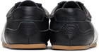 System Black Leather Sneakers
