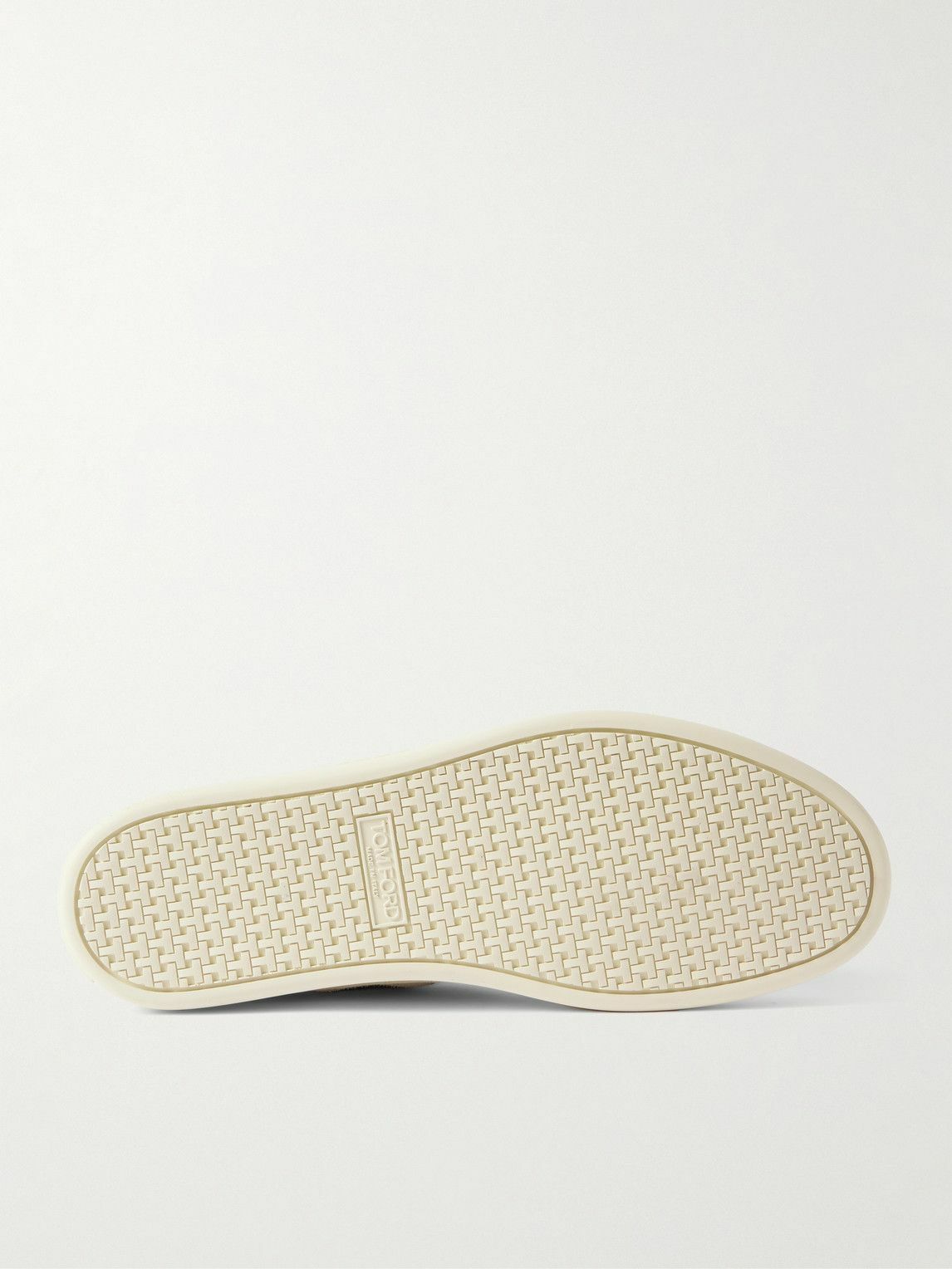 TOM FORD - Warwick Perforated Suede Sneakers - Neutrals TOM FORD