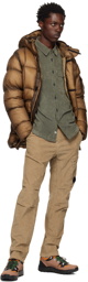 C.P. Company Brown D.D. Shell Down Jacket