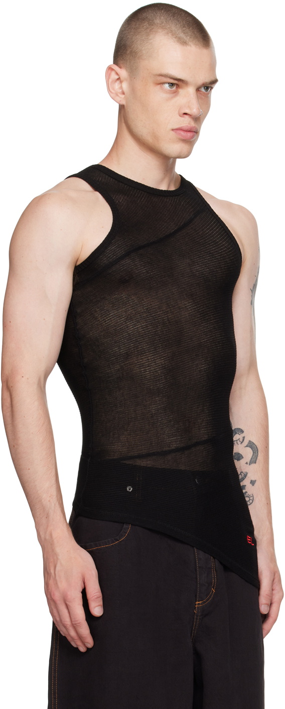 n*o様 eckhaus latta タンクトップ Eckhaus Latta Off-White Polyester Tank Top | Garmentory