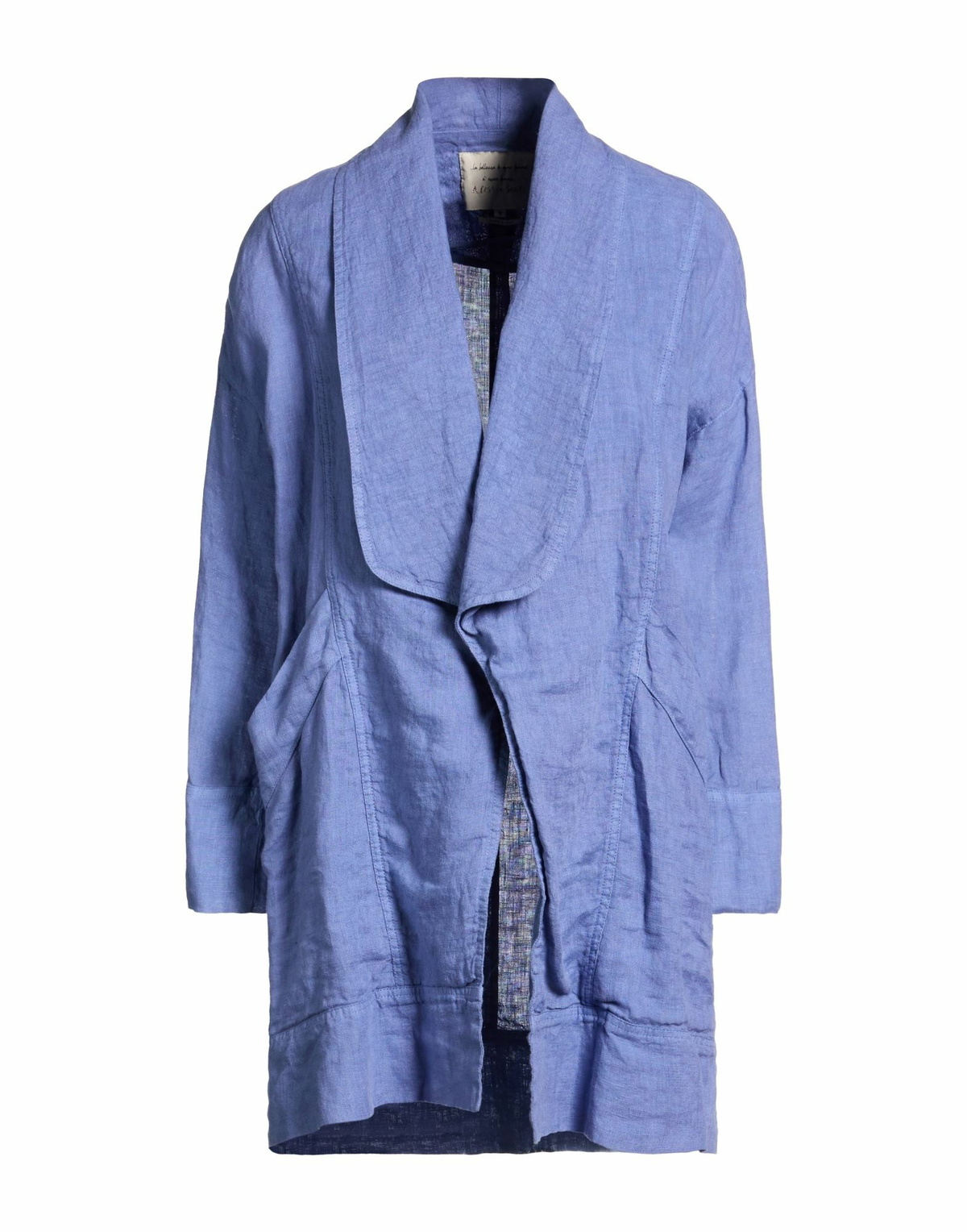 Alessia Santi Womens Overcoat & Trench Coat in Purple