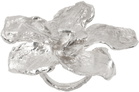 ELHANATI Silver Conie Vallese Edition Jardín Big Flower Ring