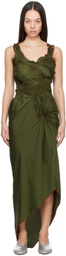J.Kim Khaki Markiza Midi Dress