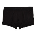 Calvin Klein Underwear Black Modulus Micro Low-Rise Boxer Briefs