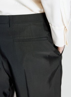 Saint Laurent High-Waisted Faille Pants