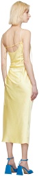 Kijun Yellow Rita Midi Dress