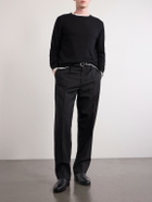 William Lockie - Merino Wool Sweater - Black