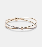 Pomellato Pomellato Together 18kt rose gold bangle with white diamonds