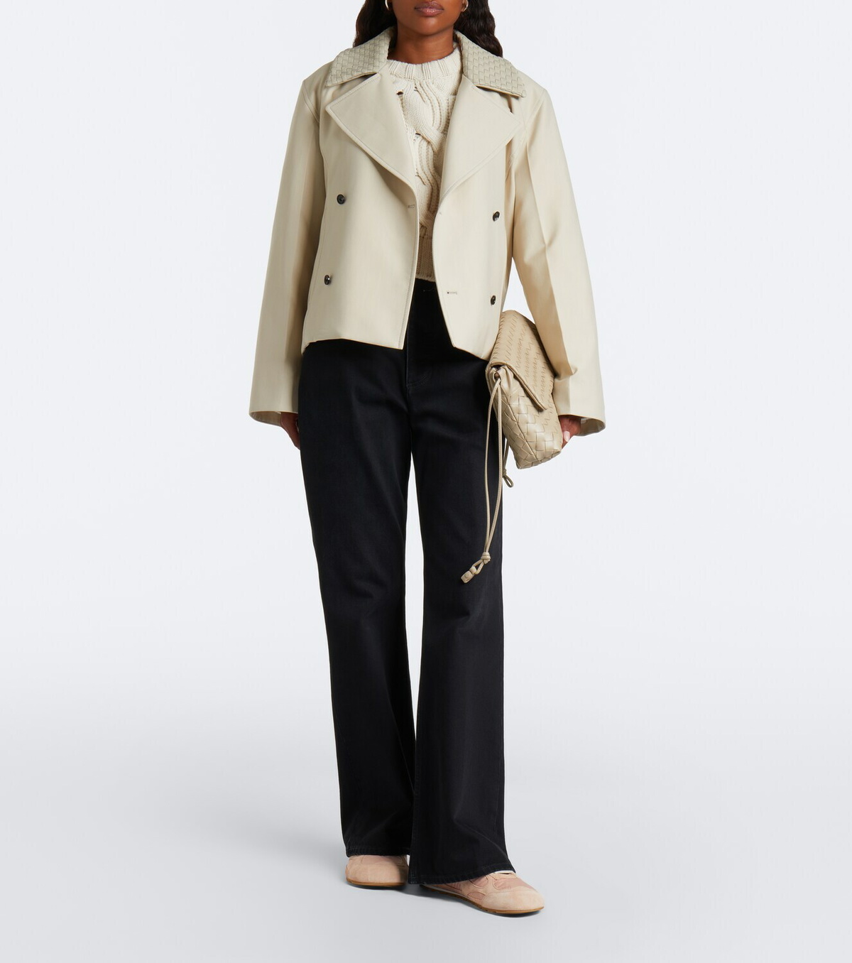 Bottega Veneta Orbit Flash suede-trimmed sneakers