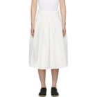 Cecilie Bahnsen White Rosie Skirt