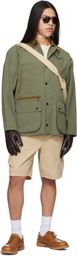 Barbour Beige Spey Poplin Shorts