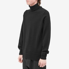 John Smedley Men's Kolton Roll Neck Knit in Black