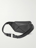Loewe - Puzzle Small Debossed Textured-Leather Belt Bag
