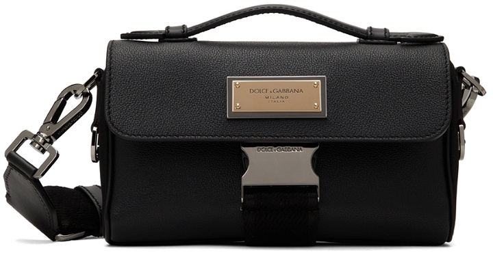 Photo: Dolce & Gabbana Black Calfskin Crossbody Bag