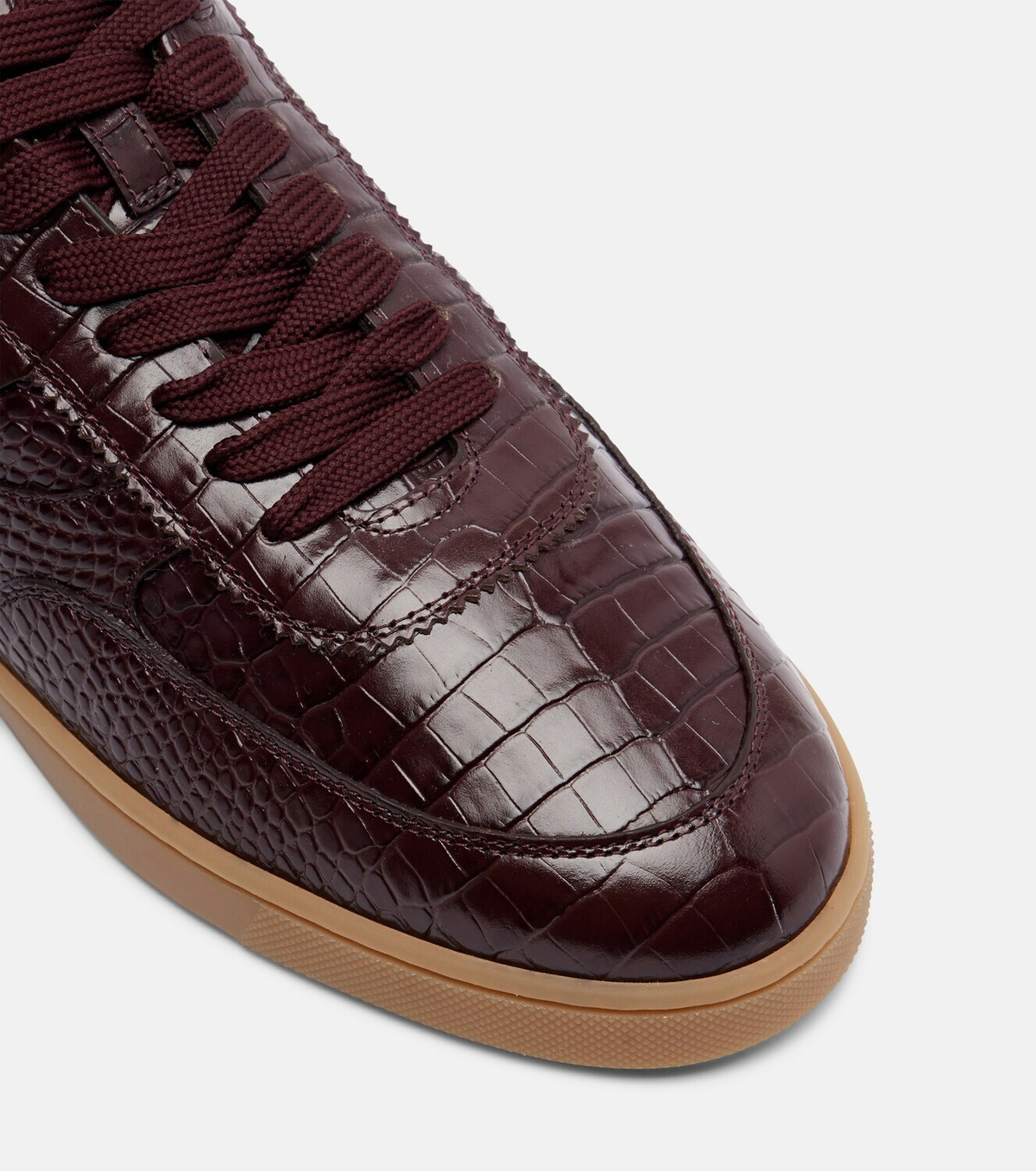 Christian Louboutin Tutti Rui croc-effect leather sneakers