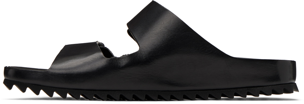 Officine Creative Black Agorà 010 Sandals