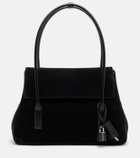 Tom Ford Eclipse Medium suede shoulder bag