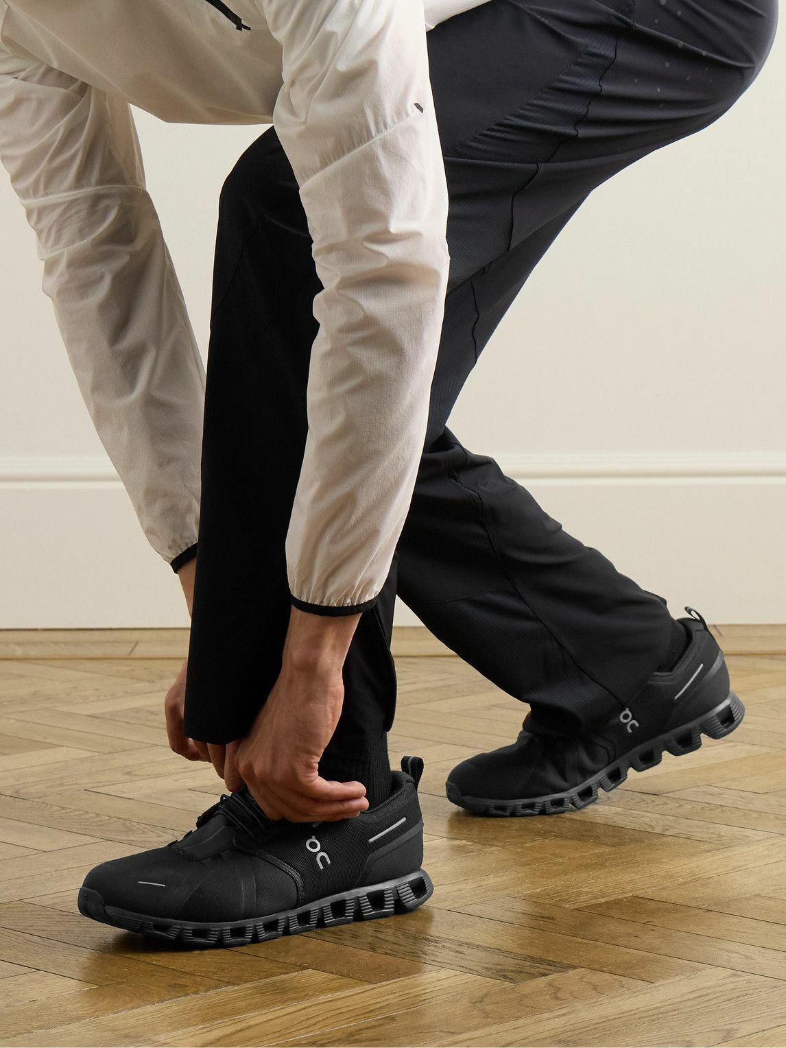 s**様 Cloud 5 Waterproof ブラック On Cloud 5 Waterproof W All Black （オン クラウドファイブ