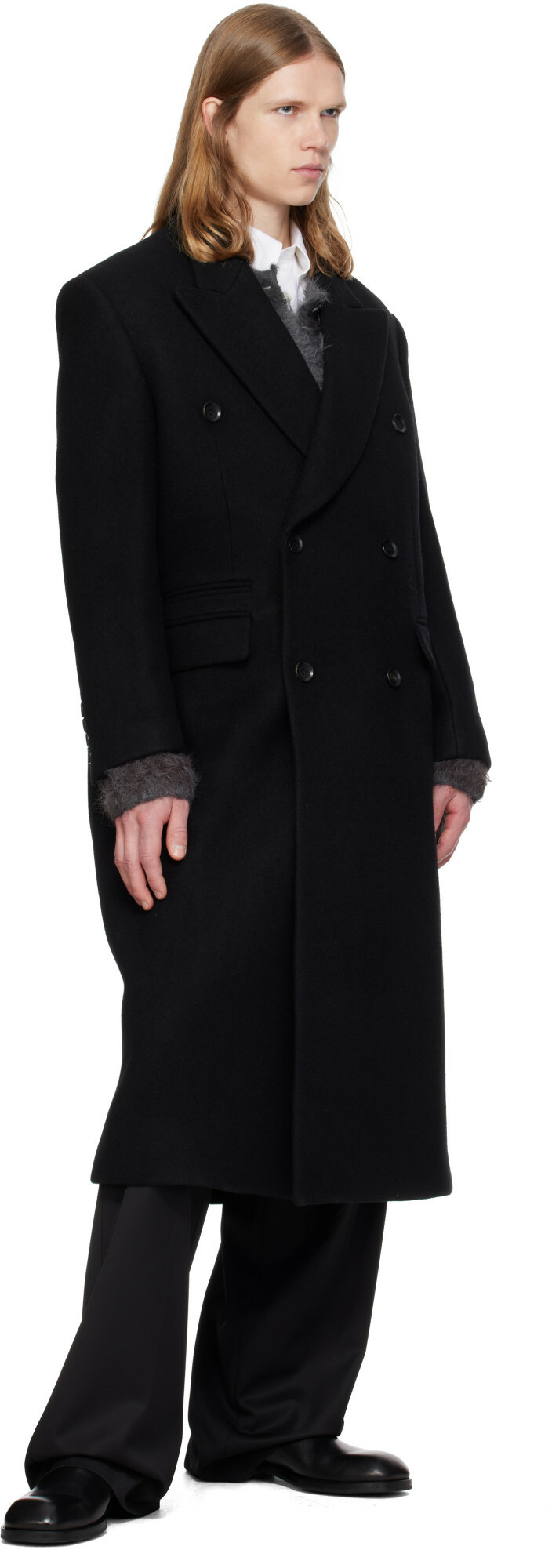 MMIC Black Hector Double Coat