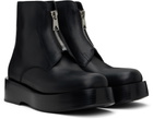 Bottega Veneta Black Torino Ankle Boots