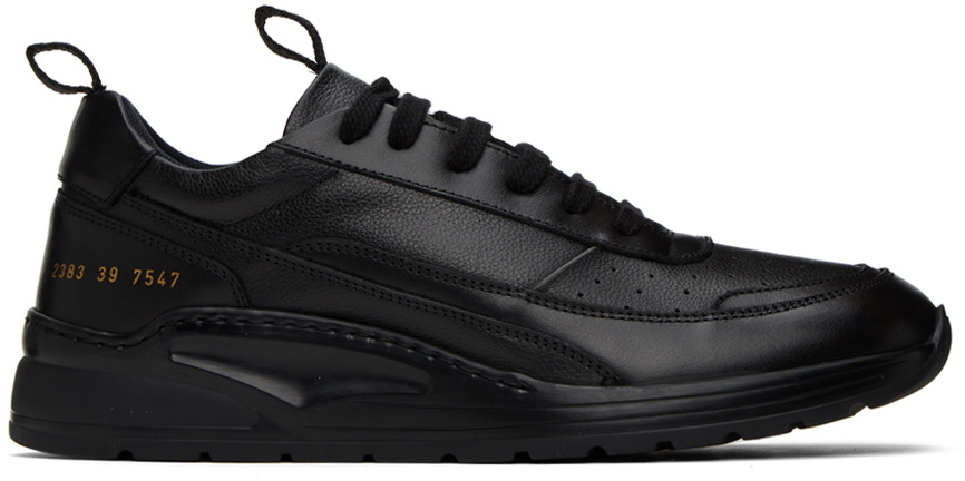 【関税込み】Common Projects ブラック Track 90 スニーカー Common Projects Track 90 Sneakers | Black | FARFETCH
