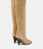 Isabel Marant Riria suede over-the-knee boots