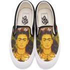 Vans Black Vault Frida Kahlo Self Portrait OG Slip-On Sneakers