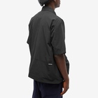 Uniform Bridge Men's Pullover Pocket Short Sleeve Shirt in Black