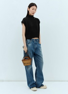 Marni High Neck Cropped Sweater