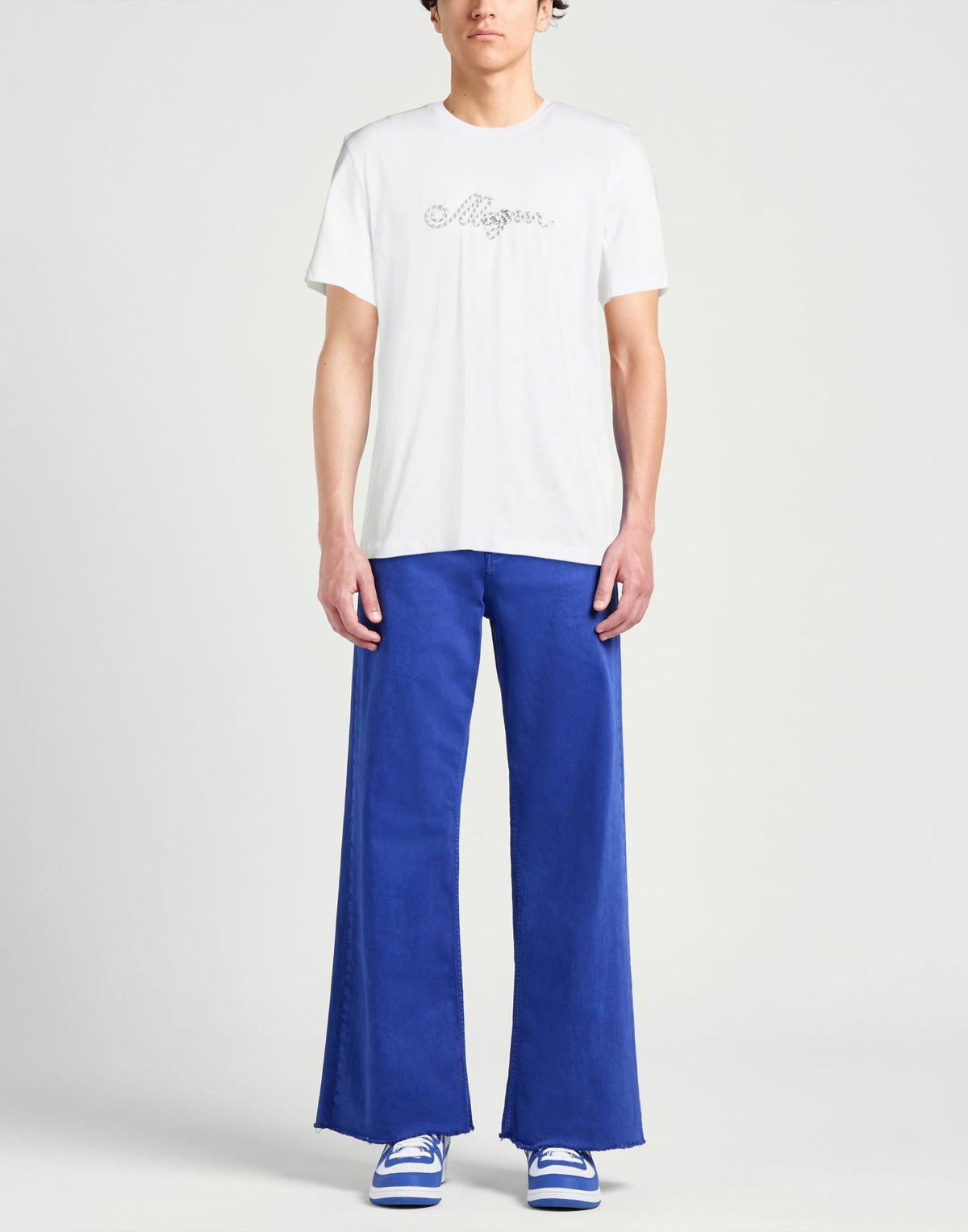 Msgm Mens T-shirt in White