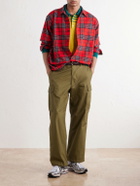 Aimé Leon Dore - Checked Cotton-Flannel Shirt - Red