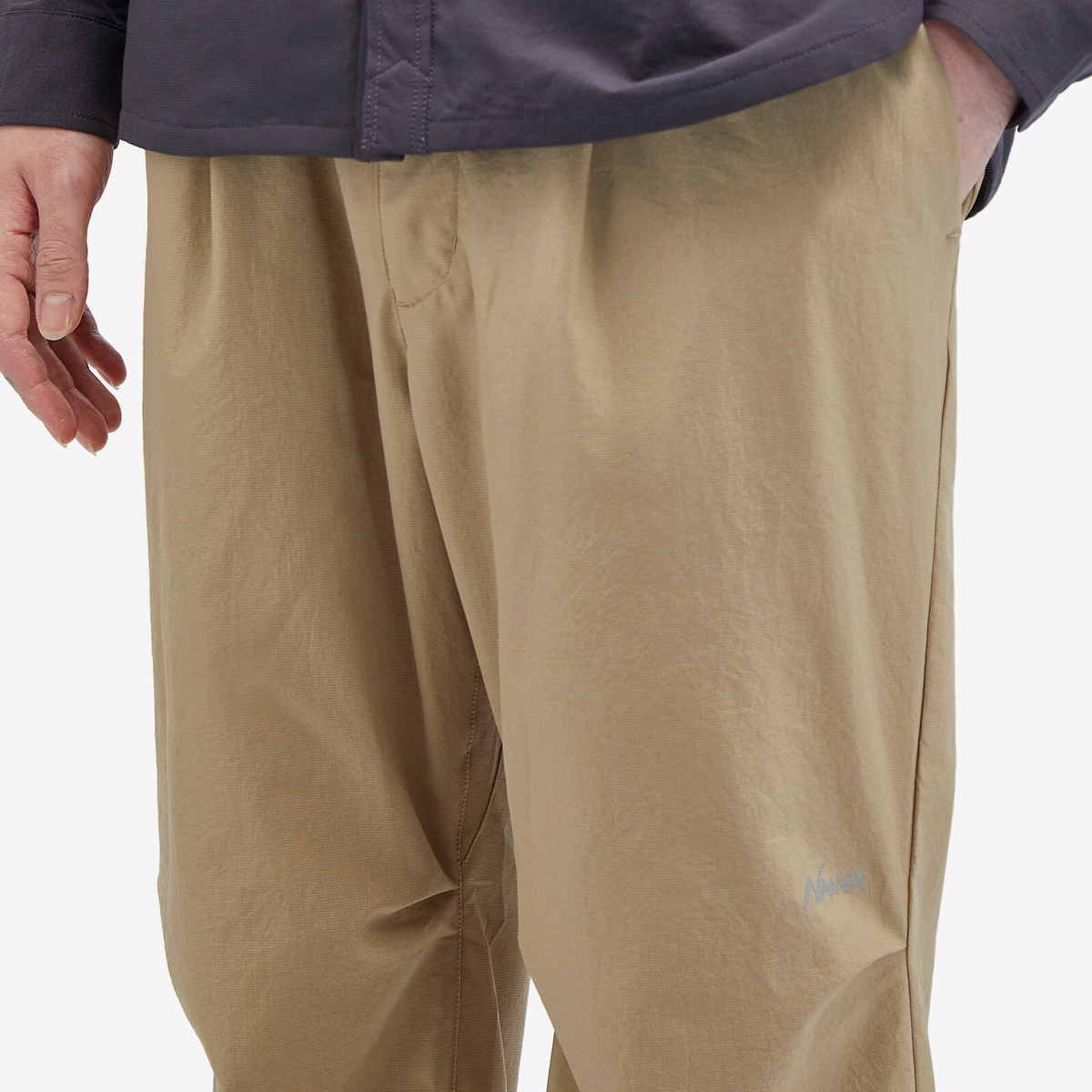 Nanga Men's Dot Air Comfy Trousers in Beige Nanga