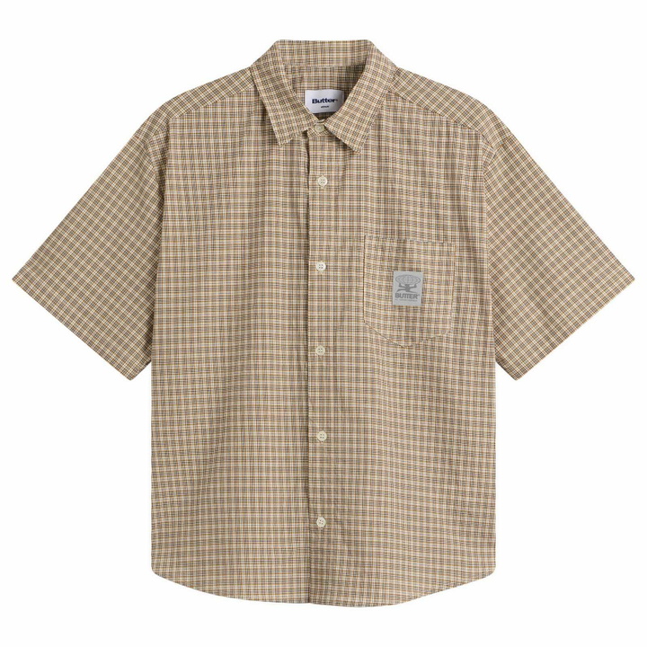 Photo: Butter Goods Men's Equipment Shirt in Tan/Mustard