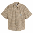 Butter Goods Men's Equipment Shirt in Tan/Mustard