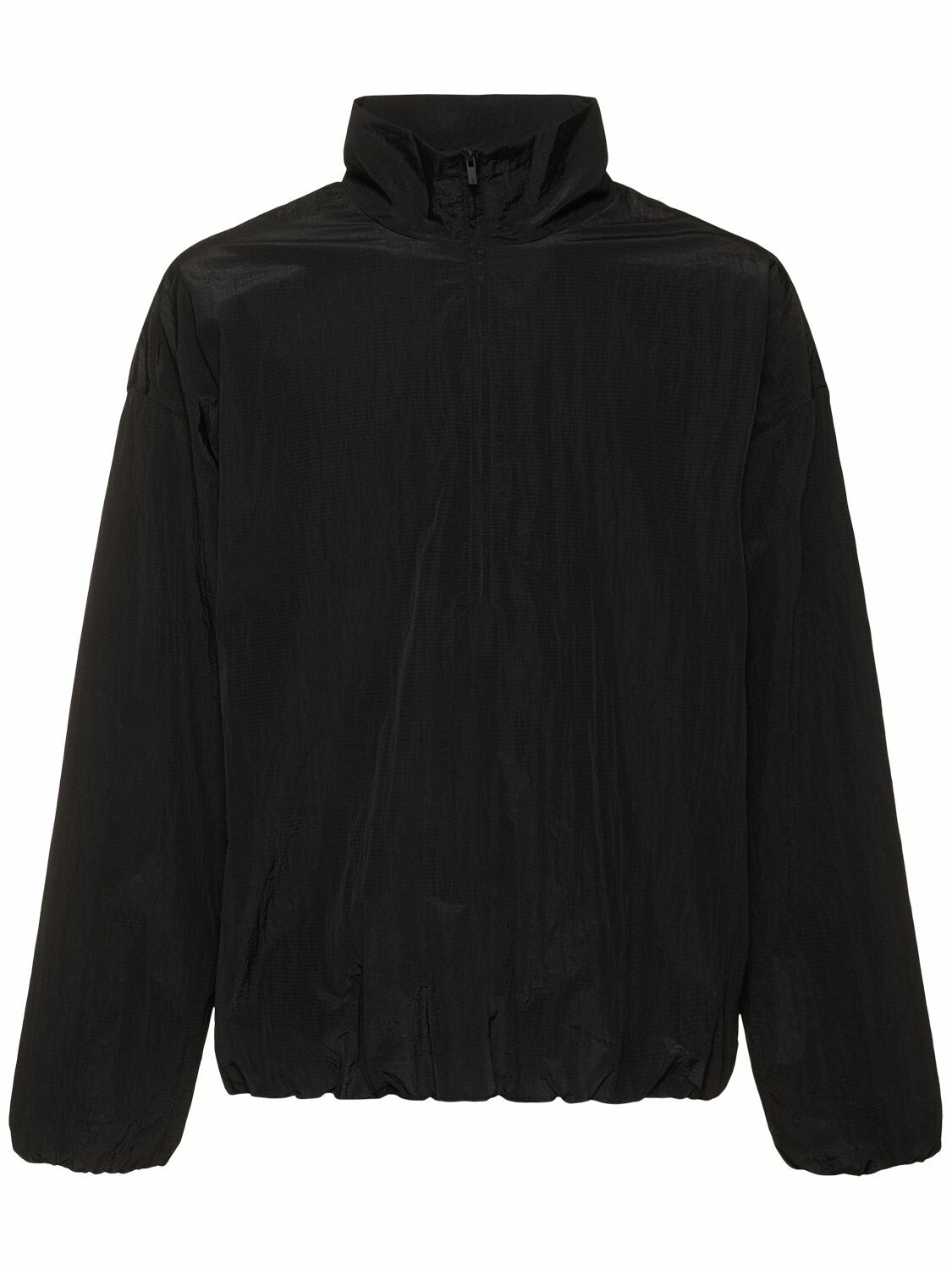 FEAR OF GOD ESSENTIALS Sporty Nylon Half Zip Sweatshirt Fear