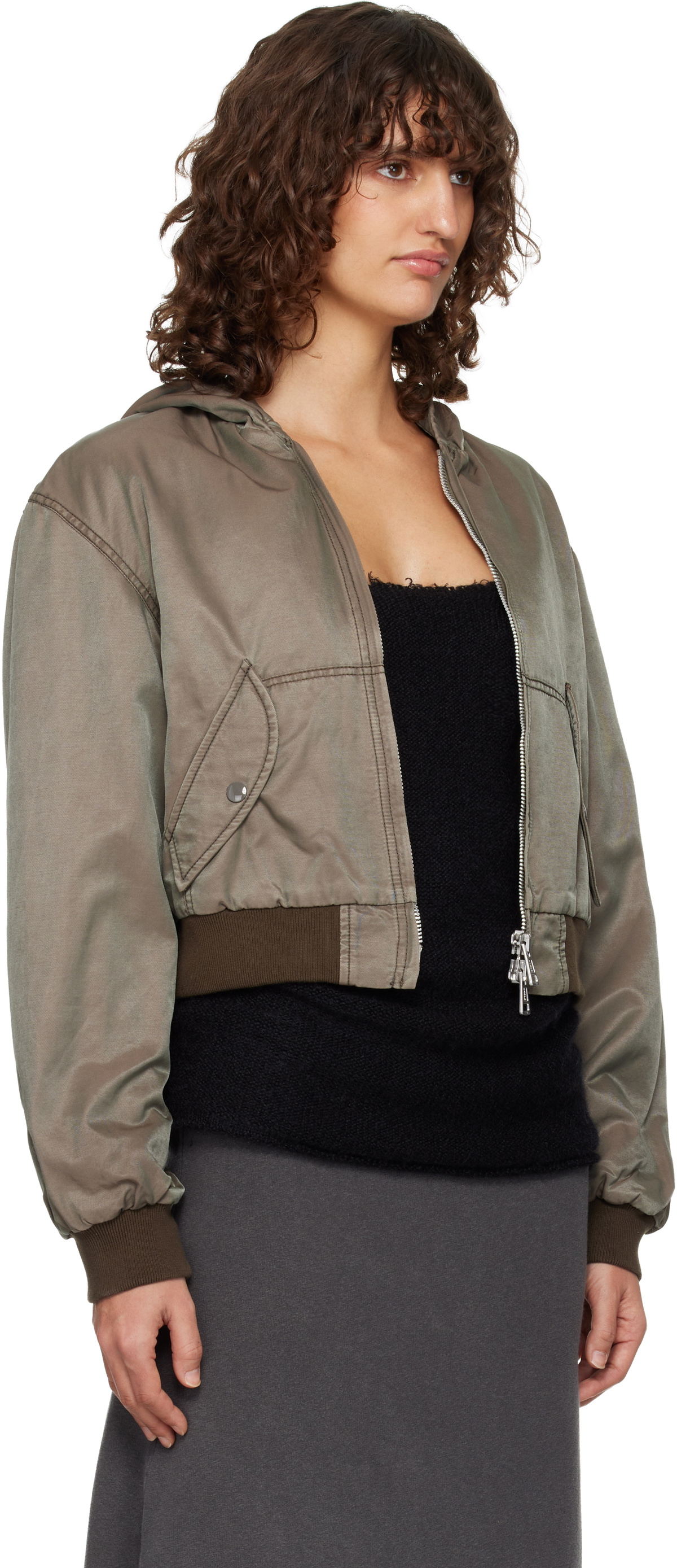 OUR LEGACY Khaki Coastal Bomber Jacket