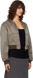 OUR LEGACY Khaki Coastal Bomber Jacket