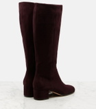 Gianvito Rossi Joelle suede knee-high boots