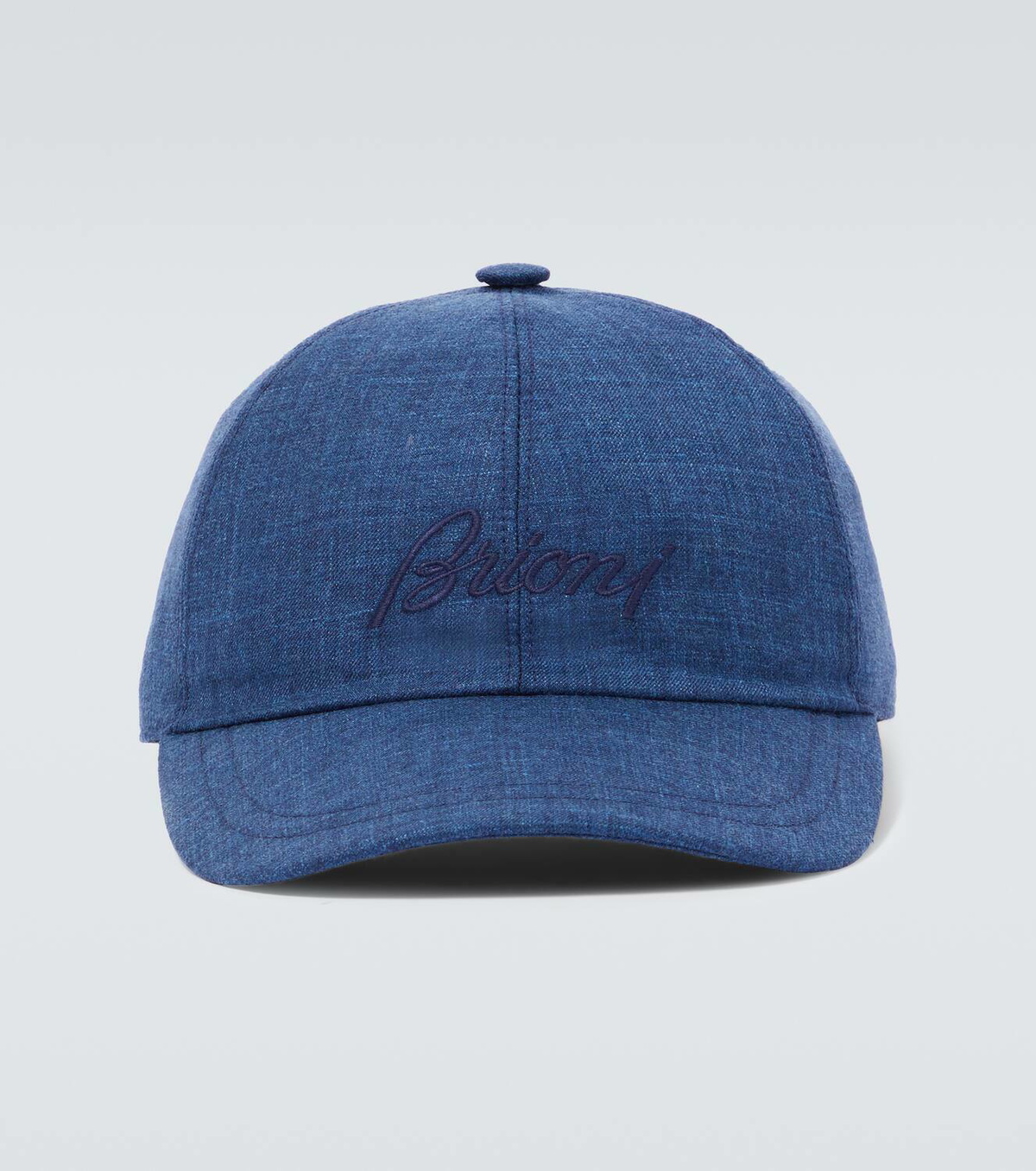 Brioni Silk, cashmere, and linen baseball cap