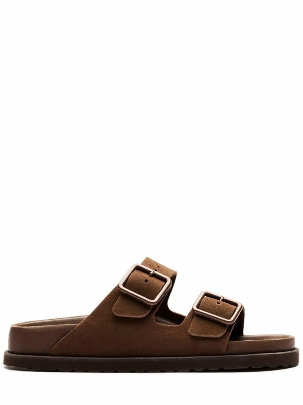 Photo: BIRKENSTOCK 1774 Arizona Cazador Suede Sandals