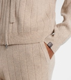 Max Mara Rubiera cashmere zip-up hoodie