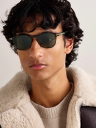 TOM FORD - Holt Round-Frame Tortoiseshell Acetate Sunglasses