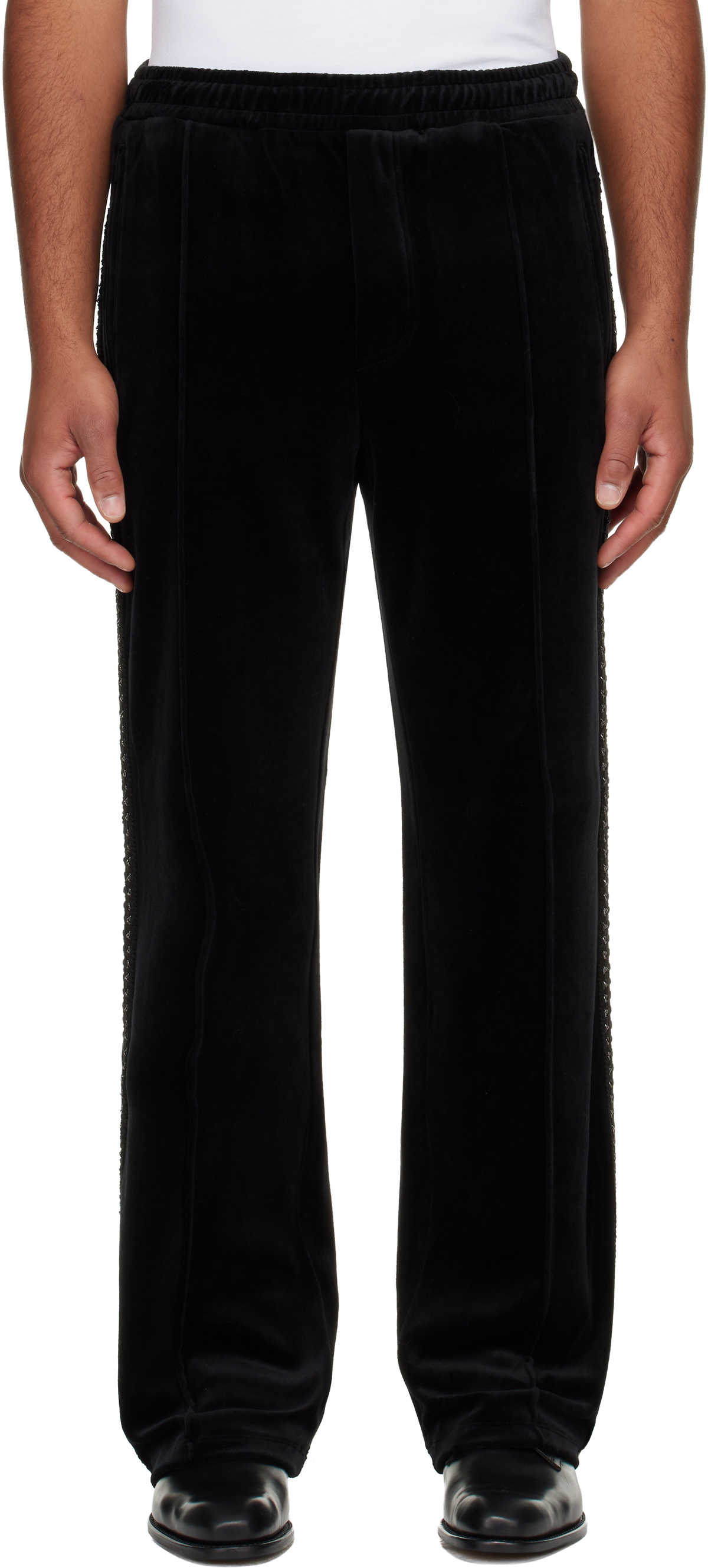 Andersson Bell Black Matthew Belted Trousers Andersson Bell