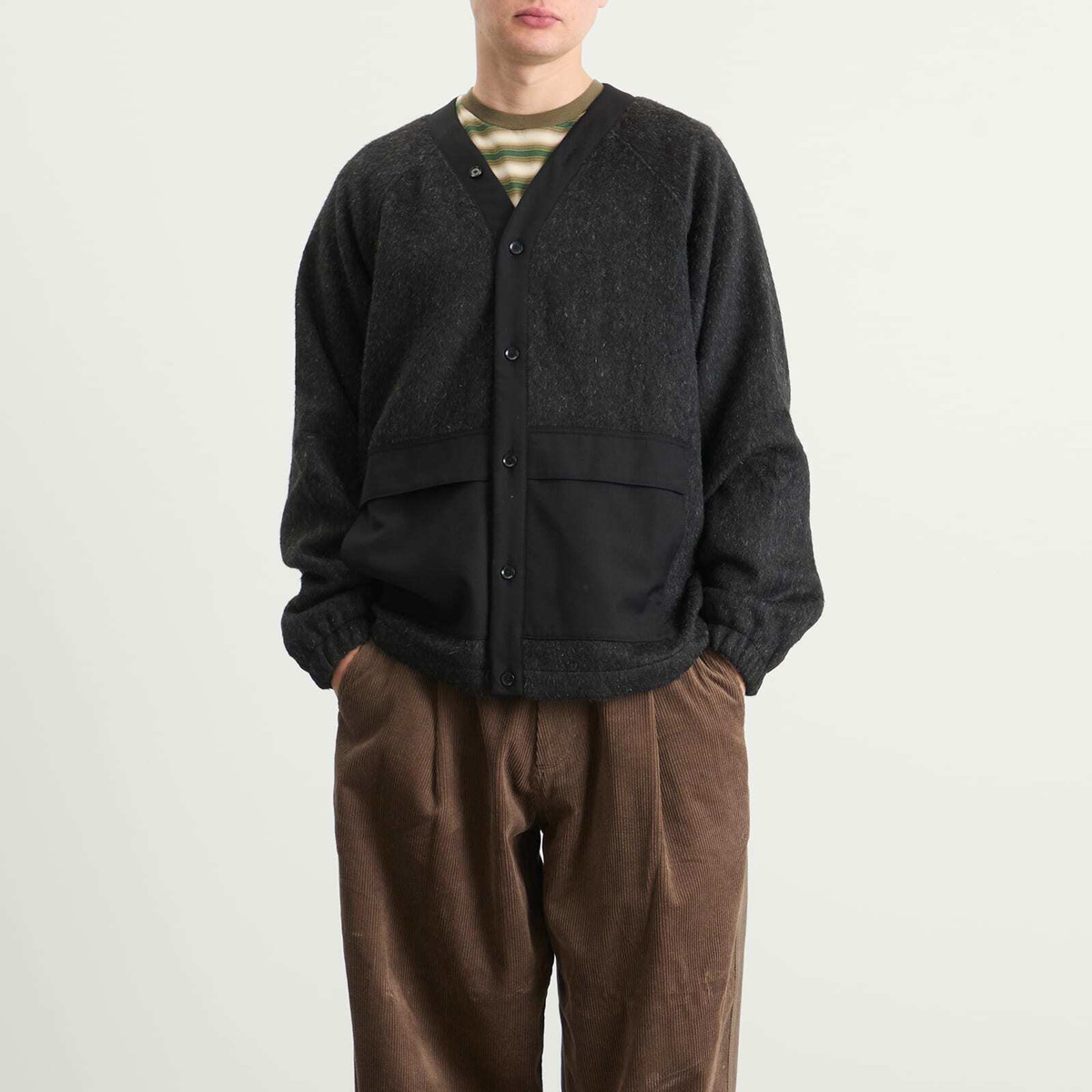 Merely Made Men's Berkut Cardigan in Black