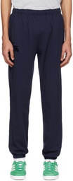 Lacoste Navy Flocked Lounge Pants